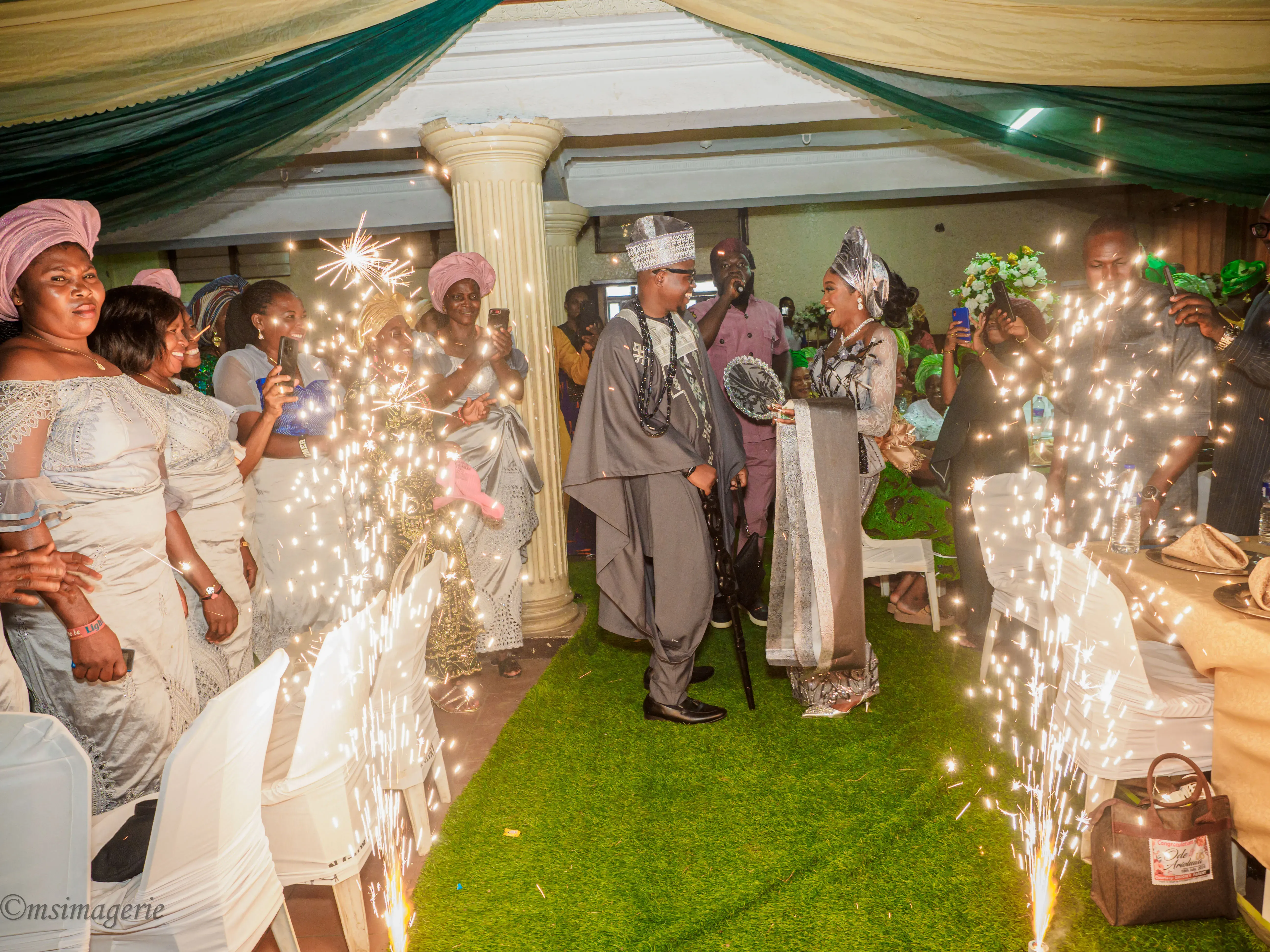 A2Forever: Adiya & Aderemi’s Elegant Indoor Wedding — Photo 4
