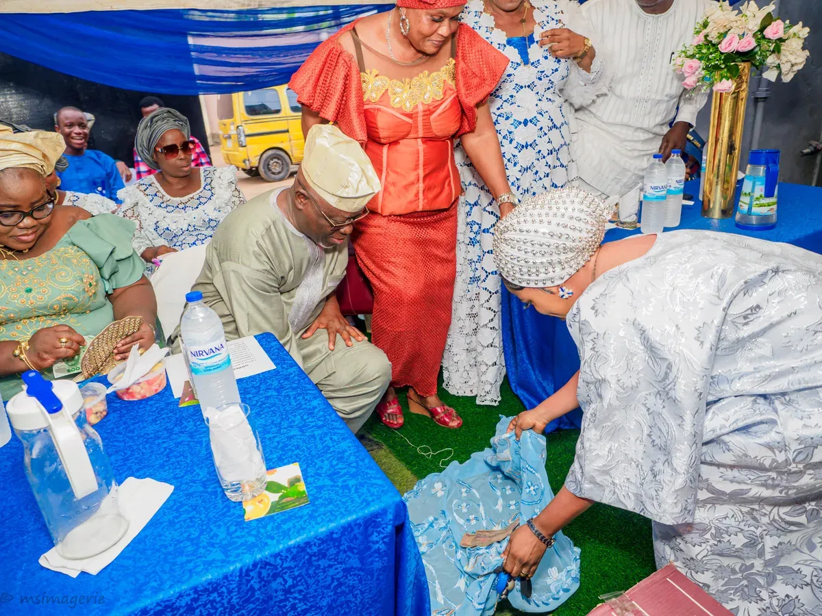 Adiya & Aderemi: An Intimate Introduction Ceremony — Photo 19