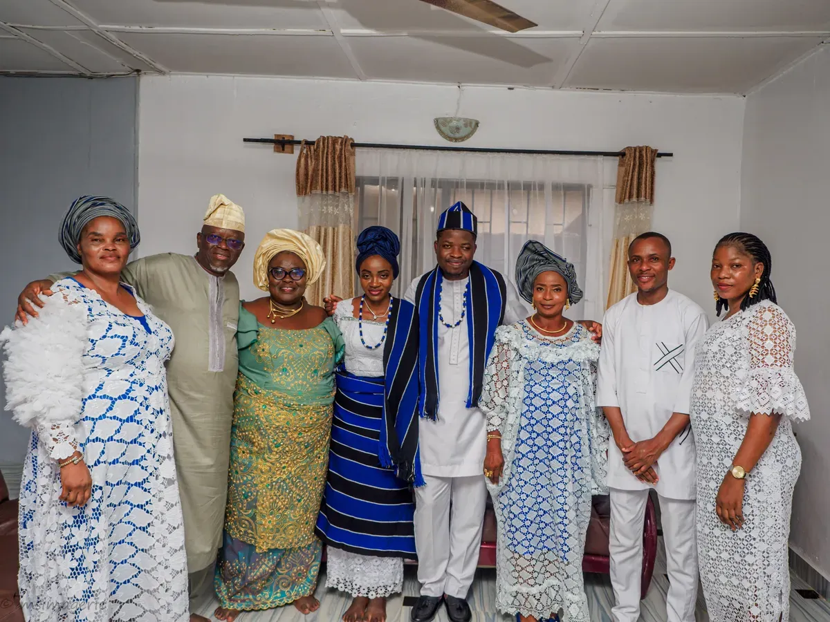 Adiya & Aderemi: An Intimate Introduction Ceremony — Photo 24