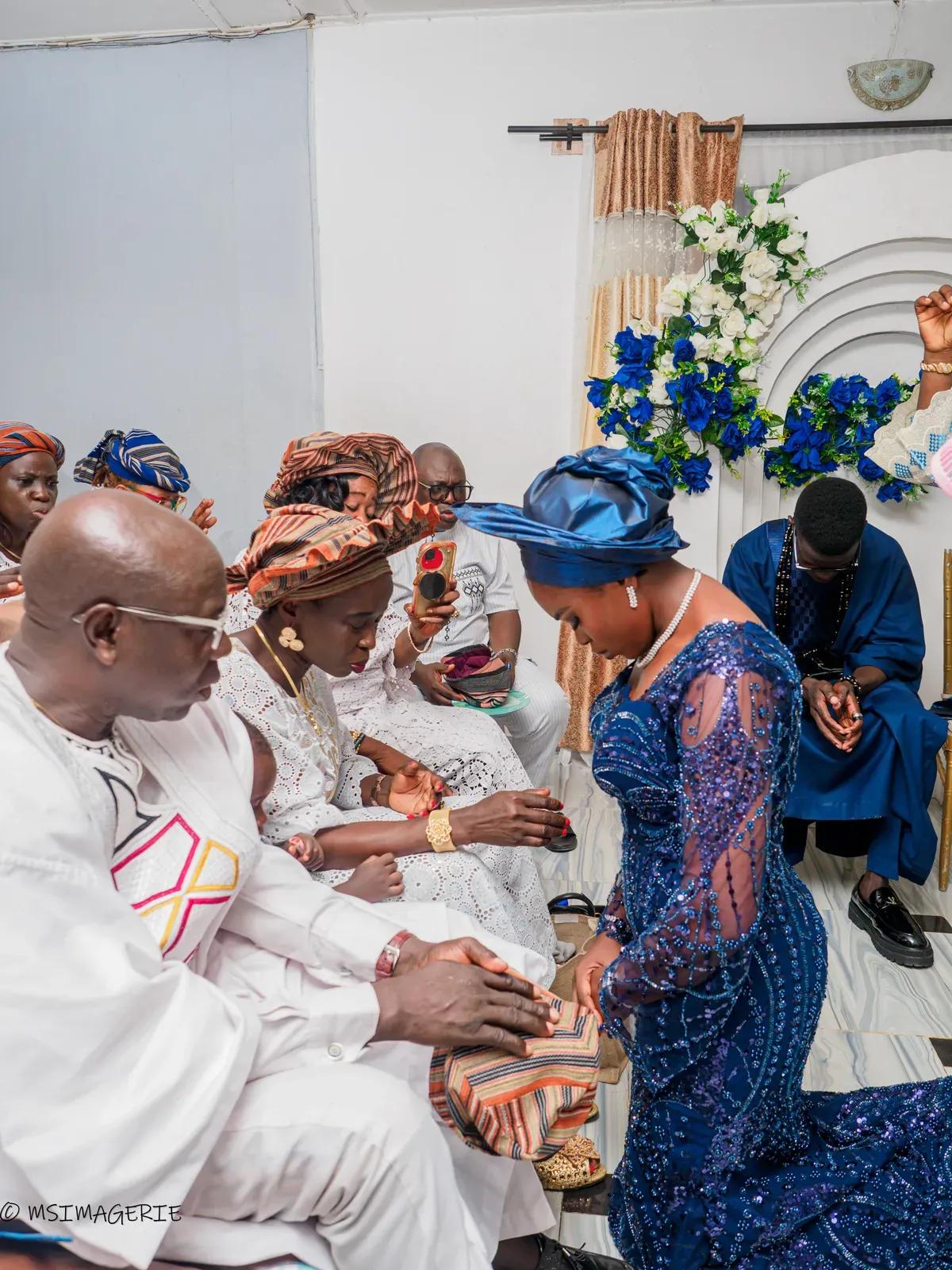 Olorunkemi & Emmanuel: An Intimate Introduction Ceremony — Photo 10